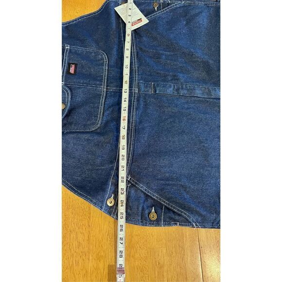 Dickies Men's Genuine Jumper Overalls  Bibs Coveralls Blue Denim Size 2XL NWT - Picture 11 of 14
